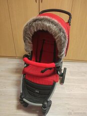 Kožešinový lem na stříšku mix barev - 9