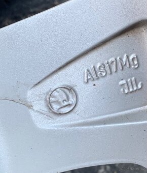 Alu kola Škoda 5x112, R16, letní, ET50 - 9