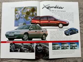Citroën Xantia, Citroën Evasion - prospekty a katalogy - 9