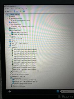 HERNÍ NOTEBOOK Acer Aspire- RYZEN 5/SSD/GTX/WIN11 - 9