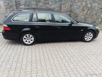 BMW 520D kožený interiér E61 - 9