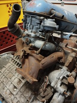 Škoda 110R motor nápravy převodovka - 9