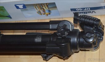 Stabilní tripod / stativ VELBON DF60, kvalitní -foto kamera - 9