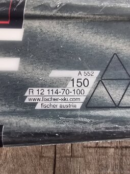 Sjezdové lyže Fischer AMC Carbon 150cm - 9