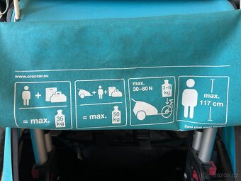 Vozík za kolo Croozer Kid for 1, 3v1, přívěs,kočárek,jogger - 9