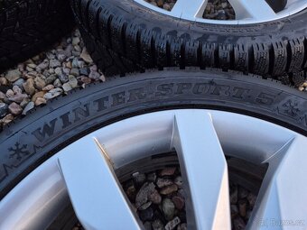 R17 alu kola Crystal Škoda Octavia zimní 225/45/17 - 9