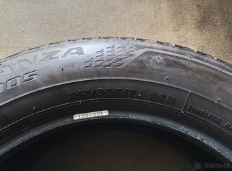 LETNÍ PNEU BRIDGESTONE 215/60/17-4KS - 9
