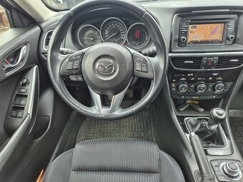 Mazda 6 2.2d,110KW,NAVI,XENON,LED,TZ,ZÁRUKA KM,R.V.2014 - 9