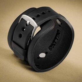 Kožený široký řemínek č.15 k hodinkám - 9