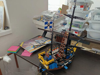 LEGO Pirates 6274 Caribbean Clipper +návod - 9