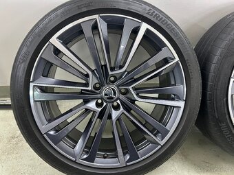 letní originál sada Škoda Enyaq L&K Aquarius 21" 5x112 - 9