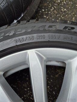BMW original kola zimní komplet 4x 245/45 R19 - 9
