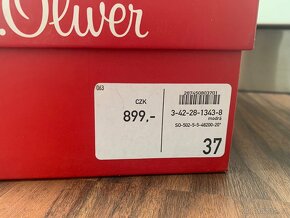 Modré sandály S.Oliver, velikost 37 - 9