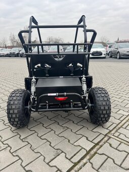 Nová Dětská elektro Buggy až 2500w 2 Mista Modrá - 9