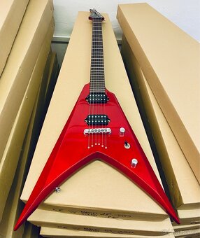 Elektrická kytara Fokus Flying red model 25 - 9