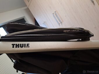 Thule urban glide 2 double + korbička(není nutno brát) - 9