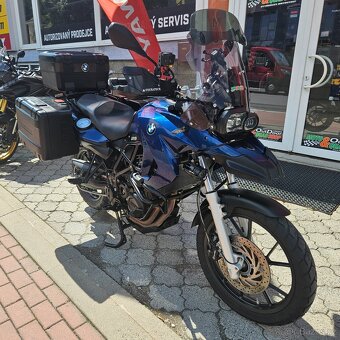 Bmw F 650 GS Twin, ČR, 3x kufr, padací rám, kryt motoru, - 9