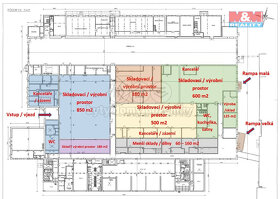 Pronájem skladu, 380 m², Jirkov, ul. Mostecká - 9