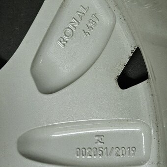 Originální ALU disky VW 6,5Jx17 ET46 A025A - 9