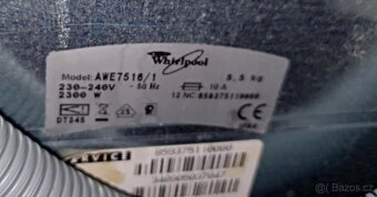 PRACKA WHIRLPOOL,HORNI PLNENI,5KG,DISPLEJ,A+,1000 OT - 9
