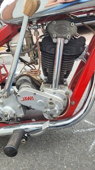 Jawa 350 ohv, rok 1936, odkryté ventily - 9