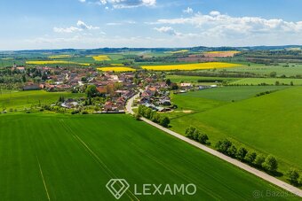 Prodej stavebních pozemků – Horní Újezd u Třebíče | 1 200 Kč - 9