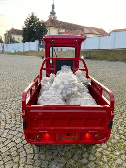 Elektro Pracovní Tříkolka - Tuk Tuk | 600kg nosnost | 45km/h - 9