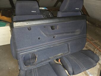 Golf 2 - Recaro modrý interiér - 9
