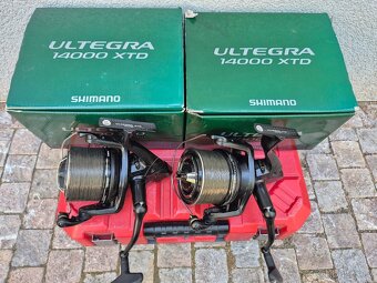 2ks rybářských navijáků Shimano Ultegra 14000 XTD, komplet - 9