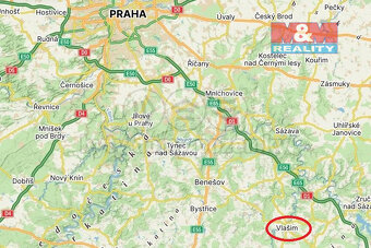 Prodej pozemku k bydlení, 10664 m², Vlašim - 9