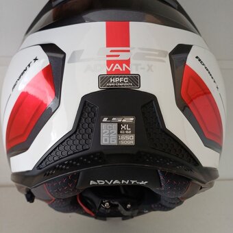 Silniční překlápěcí přilba LS2 Advant X Spectrum - 9