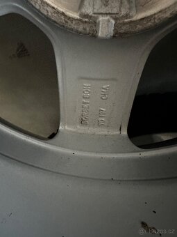 5x112 R15 6J ET43 Volkswagen + 195/65 R15 zimné - 9