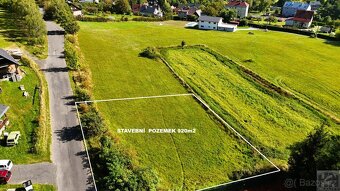 Stavební pozemek Jirkov u Železného Brodu o velikosti 920m2 - 9