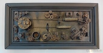 STEAMPUNK RECYCLE ART - KOMETA - 9