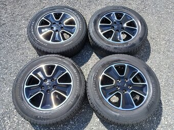 Pěkná letní orig alu kola Dacia Duster 215/65/16 vzorek 7mm - 9
