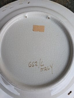 Vintage závěsný talíř, ITALY. - 9