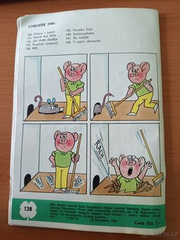 časopis Čtyřlístek č. 138 z roku 1986 - 9