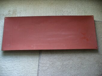 STARA-SMALTOVANA REKLAMNI CEDULE-NOVINY A CASOPISY. - 9