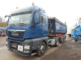 MAN TGX 18.500 HAD - 4x4 – Tahač + Návěs-Schmitz – EURO 6 - 9