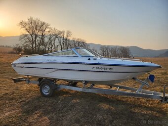 Lod Glastron 5.7x2.4m závěsný.motor, vlek, motor - 9