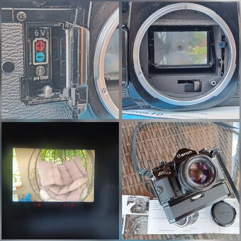 Canon A-1 s Power Winderem A a obj. Canon FD 1.4/50 mm - 9