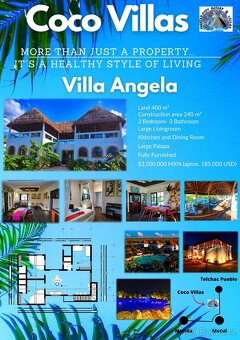 Karibik-Vila Angela-Yucatan,Mex, 4.1 Mio Kc, cesky majitel - 9