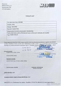 Alu disky 18", 5x108, ET 48, šířka 8J - 9