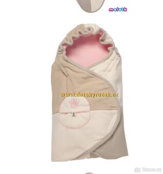 Fleecová zavinovačka pro princezny Lodger; dvojčata - 9