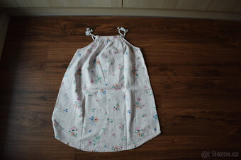 2 ks plátěné šaty H&M vel. 128 - 9