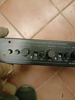 APart PM 1122 Profesional stereo PRE-AMP MIXER - 9