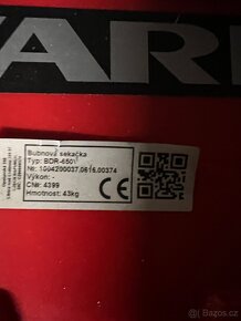 Sekačka bubnová VARI BDR-650V s motorem Honda GSV 190 - 9