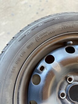 Plechové disky VW Polo 5x100 R15 - 185/60/15 (7mm) - 9