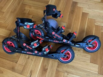 Skike VX Twin – terénní brusle skate+klasika - 9