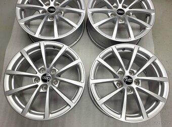 17" Originál Audi A6 5x112 VW Škoda Seat - 9